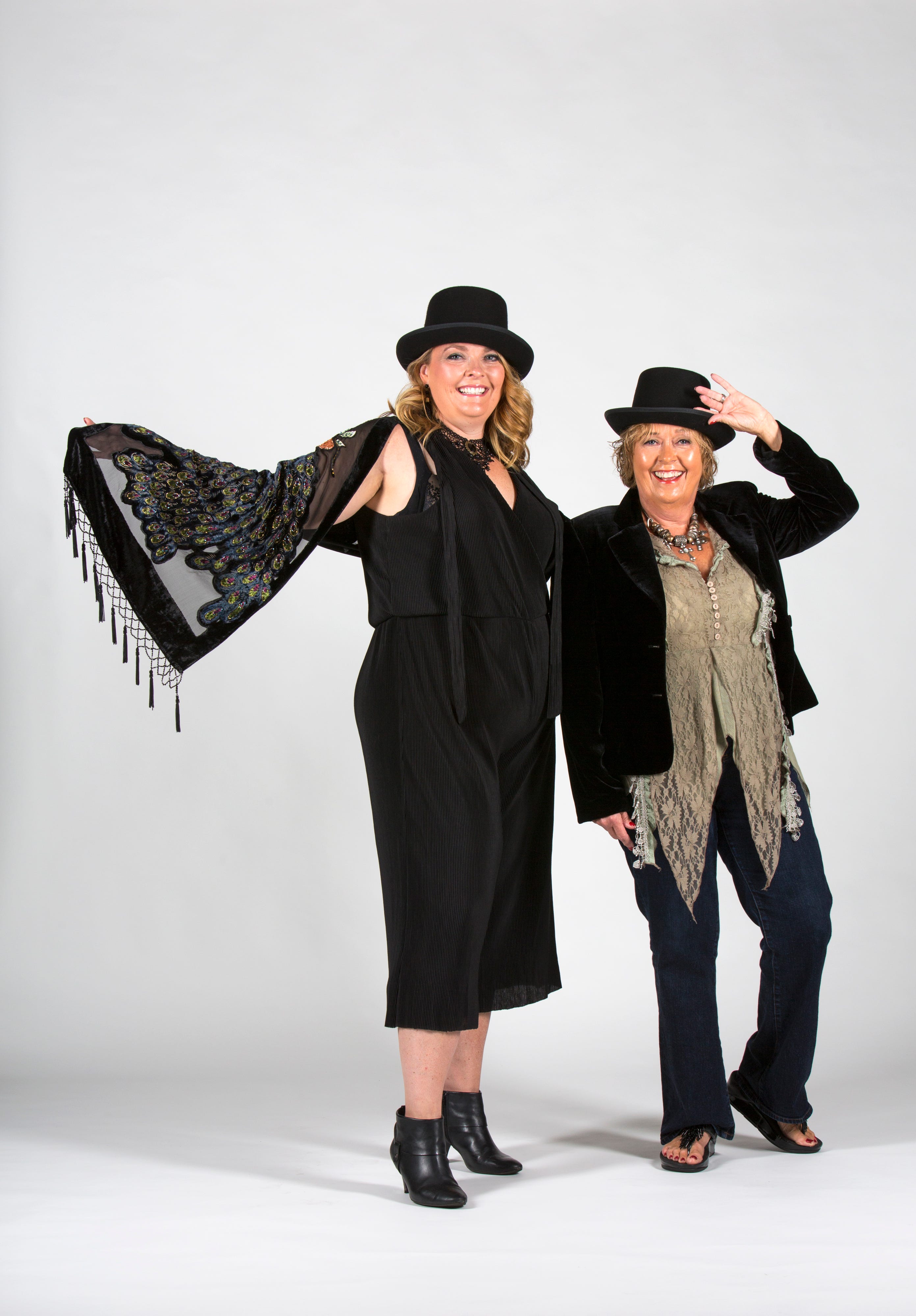 stevie nicks black lace dress